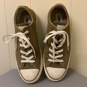 Tan Suede Converse